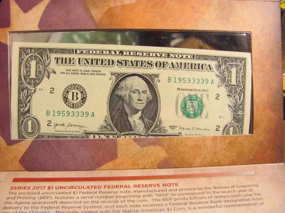 2019-Native-American-$1-Coin-&-Currency-Set